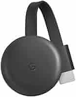 Google　Chromecast GA00439 Google GA00439-CA Chromecast Black - Refurbished - Very Good